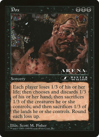 Pox (1st Place) (Arena League) [OVER] - MTG Single