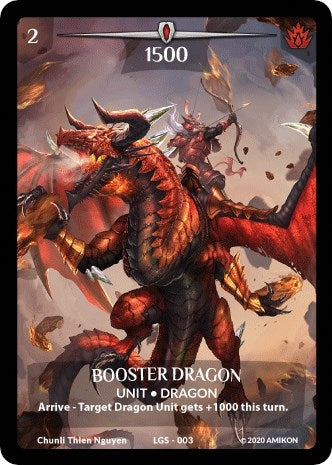 Booster Dragon (Full Art) (3) [PR] - Argent Saga TCG Single
