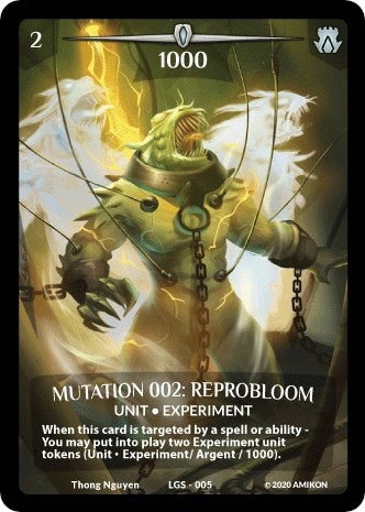 Mutation 002: Reprobloom (Full Art) (5) [PR] - Argent Saga TCG Single