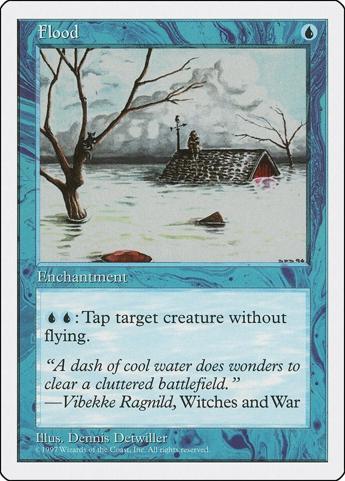 Flood [5ED] - MTG Single