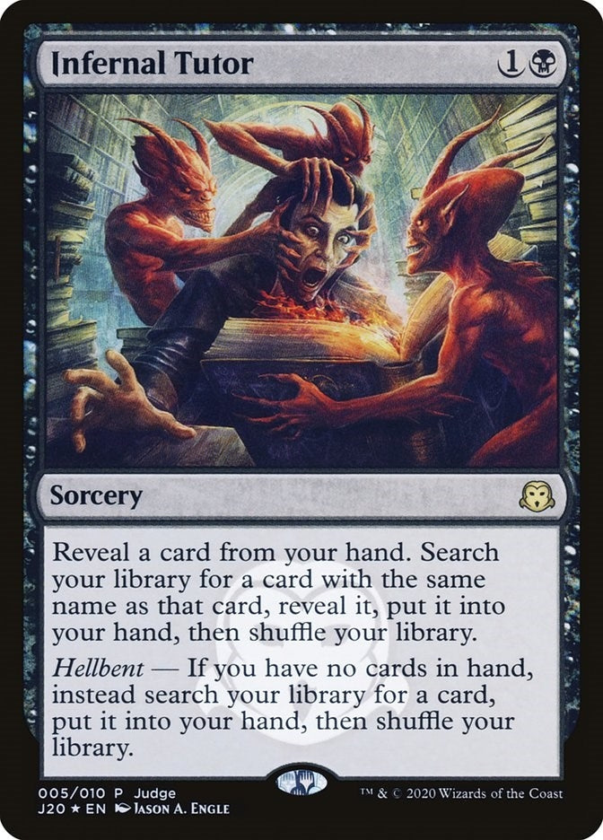 Infernal Tutor (5) [JDG] - MTG Single