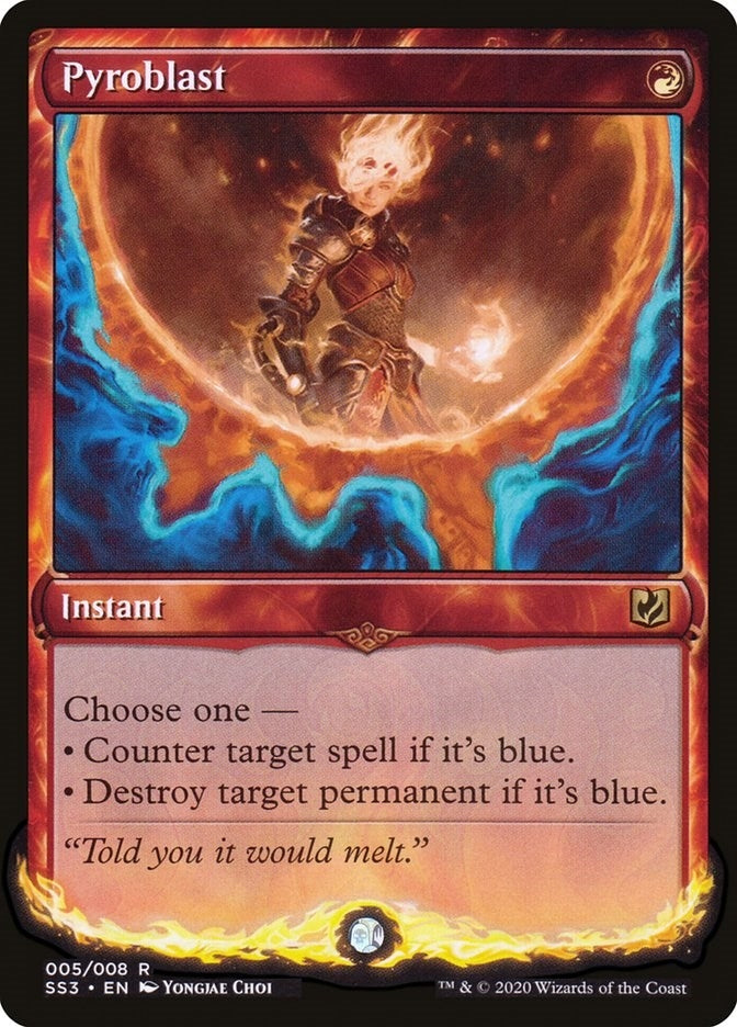 Pyroblast (5) [SS3] - MTG Single