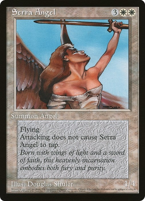 Serra Angel (Wizards of the Coast Caravan Tours) [OVER] - MTG Single