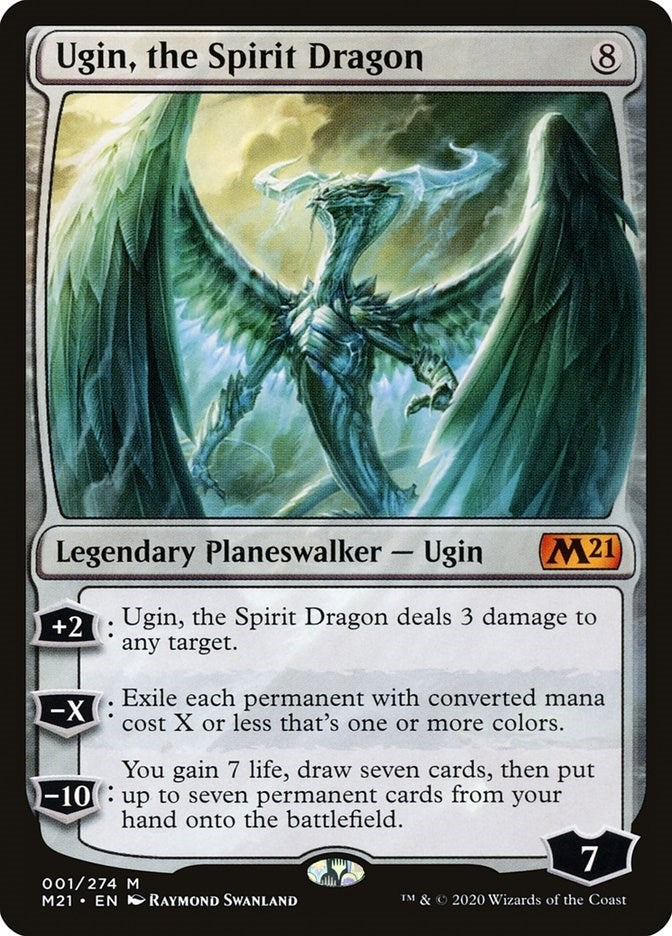 Ugin the Spirit Dragon (1) [M21] - MTG Single