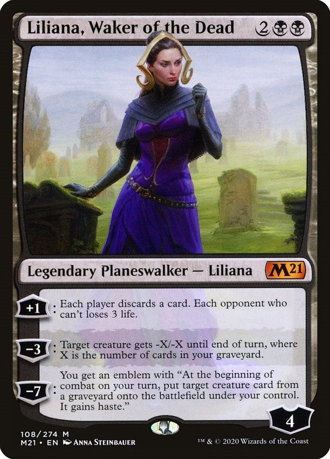 Liliana Waker of the Dead (108) [M21] - MTG Single