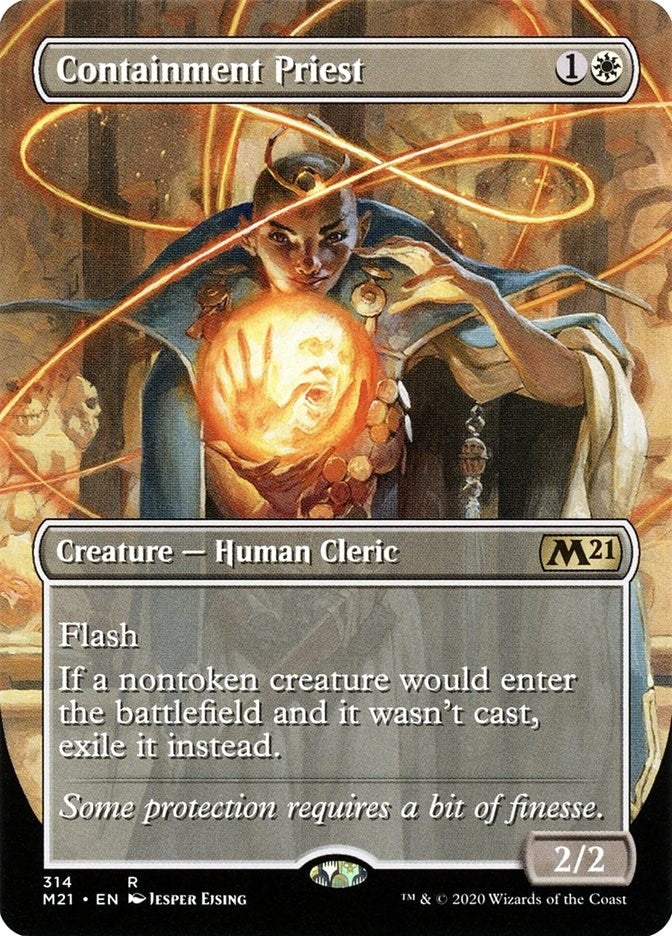 Containment Priest (Alternate Art) (314) [M21] - MTG Single