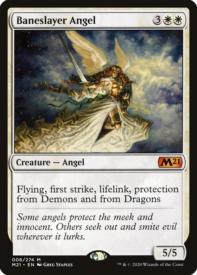 Baneslayer Angel (6) [M21] - MTG Single