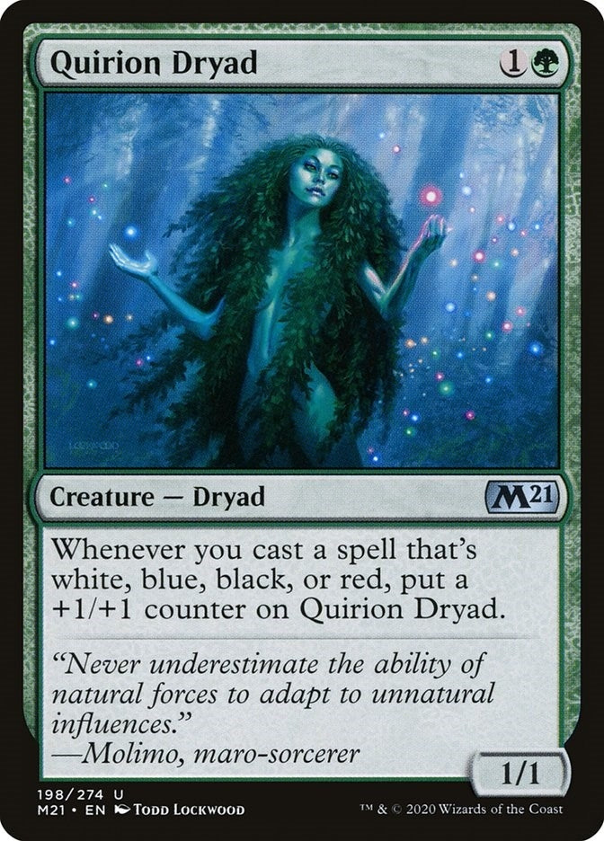 Quirion Dryad (198) [M21] - MTG Single