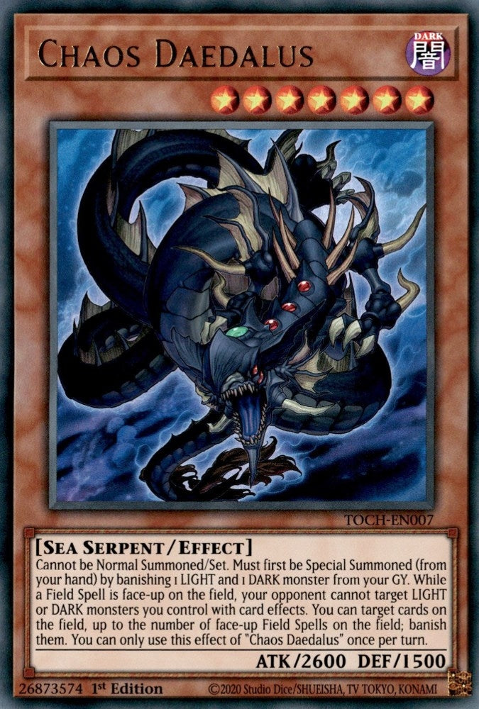 Chaos Daedalus (7) (TOCH) - YuGiOh Single