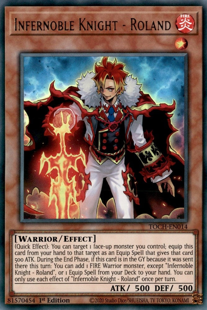 Infernoble Knight - Roland (14) (TOCH) - YuGiOh Single
