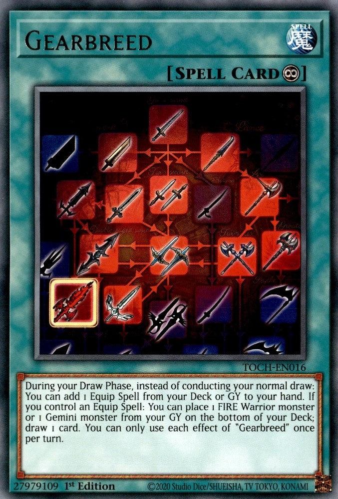 Gearbreed (16) (TOCH) - YuGiOh Single