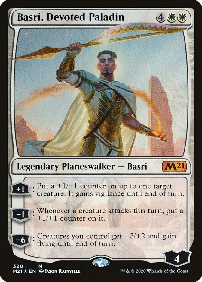 Basri Devoted Paladin (320) [M21] - MTG Single
