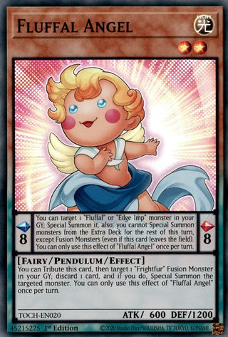 Fluffal Angel (20) (TOCH) - YuGiOh Single