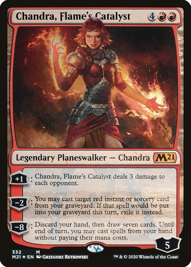 Chandra Flame’s Catalyst (332) [M21] - MTG Single