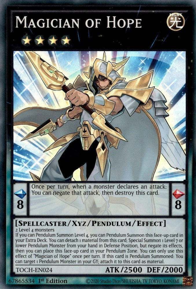 Magician of Hope (24) (TOCH) - YuGiOh Single