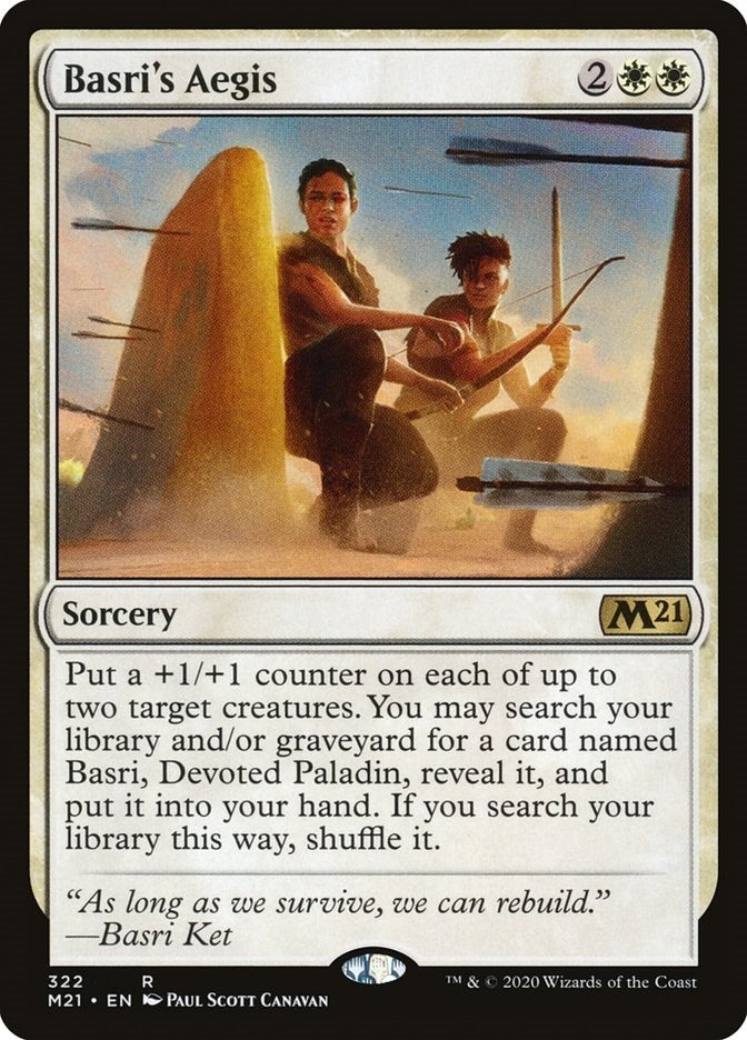 Basri’s Aegis (322) [M21] - MTG Single