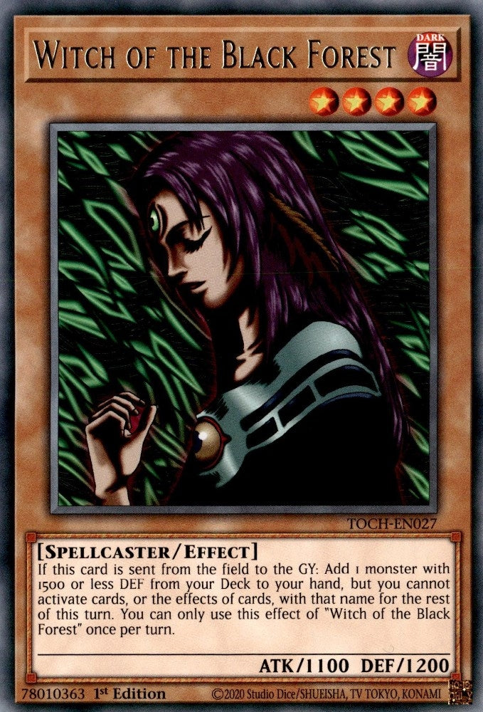 Witch of the Black Forest (27) (TOCH) - YuGiOh Single
