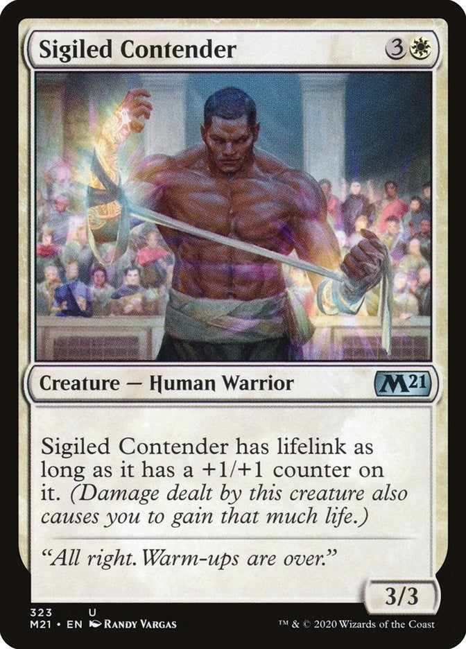Sigiled Contender (323) [M21] - MTG Single