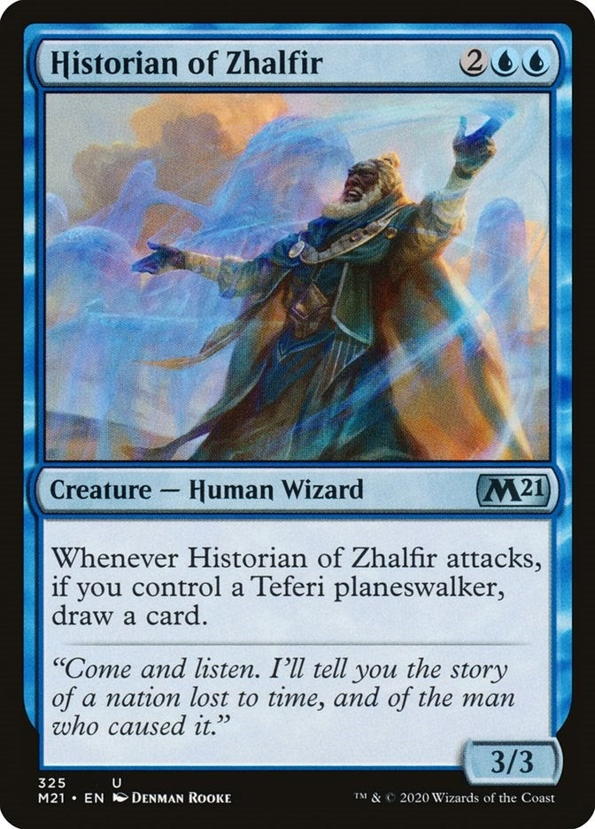 Historian of Zhalfir (325) [M21] - MTG Single