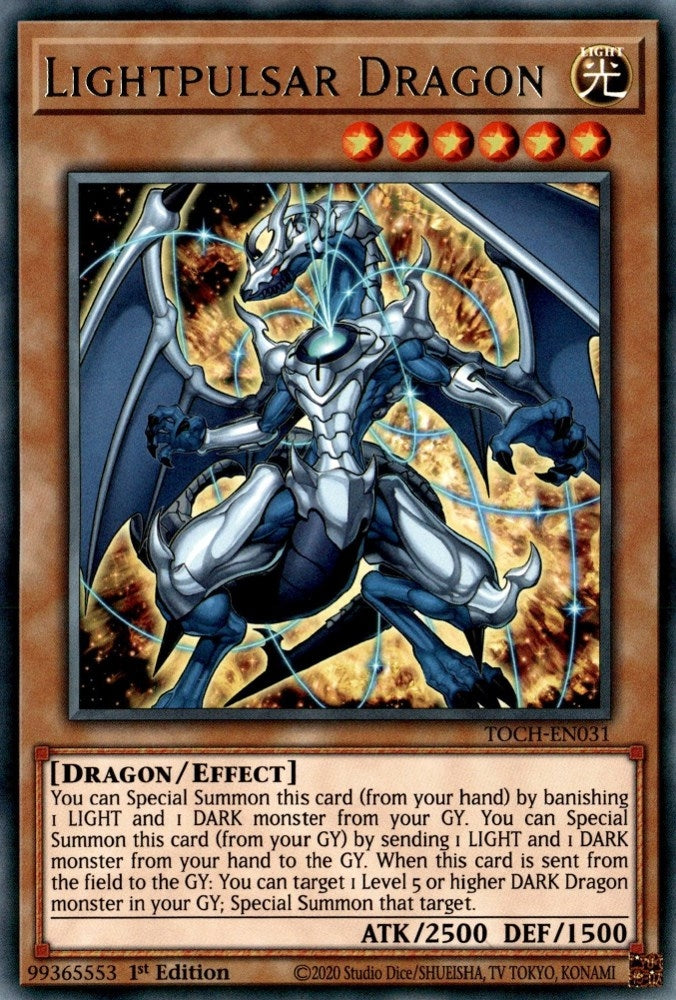 Lightpulsar Dragon (31) (TOCH) - YuGiOh Single