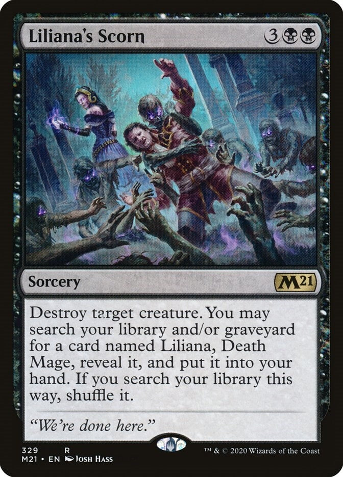 Liliana’s Scorn (329) [M21] - MTG Single