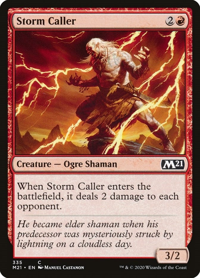 Storm Caller (335) [M21] - MTG Single
