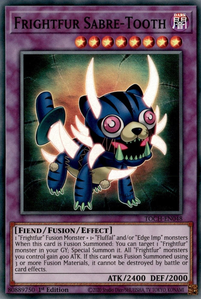 Frightfur Sabre-Tooth (48) (TOCH) - YuGiOh Single