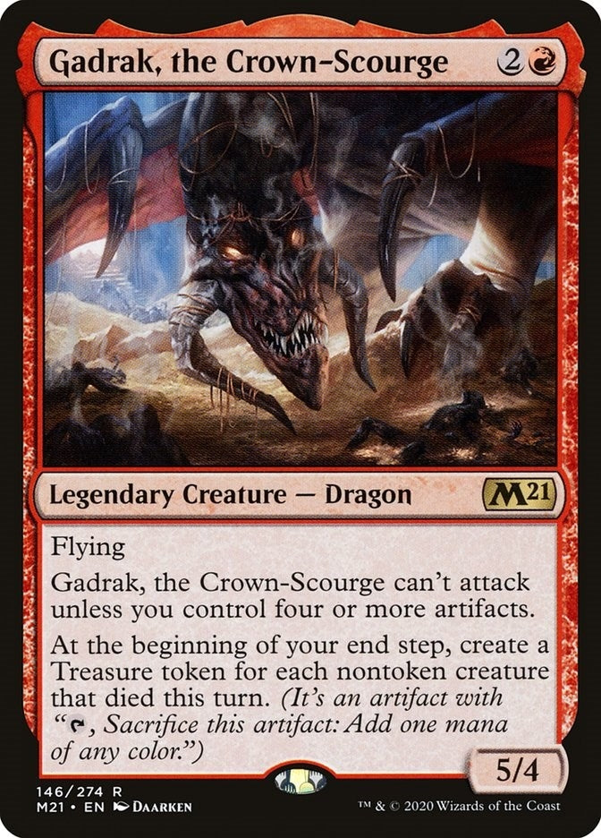 Gadrak the Crown-Scourge (146) [M21] - MTG Single
