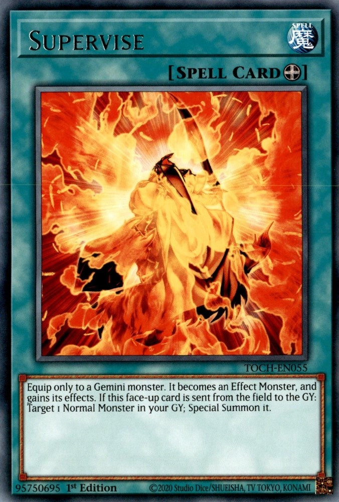 Supervise (55) (TOCH) - YuGiOh Single