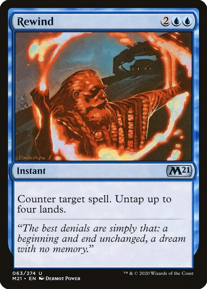 Rewind (63) [M21] - MTG Single