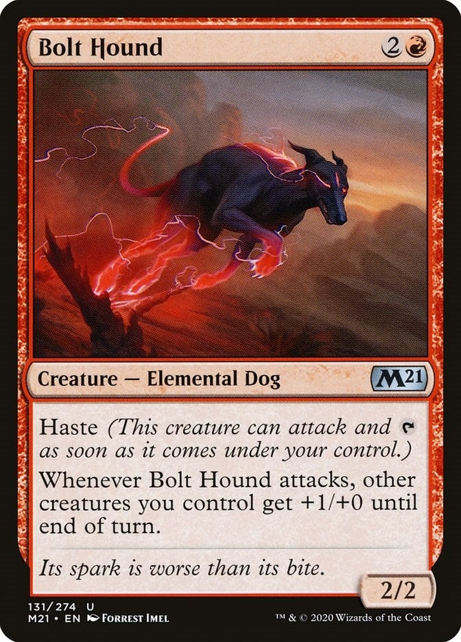 Bolt Hound (131) [M21] - MTG Single