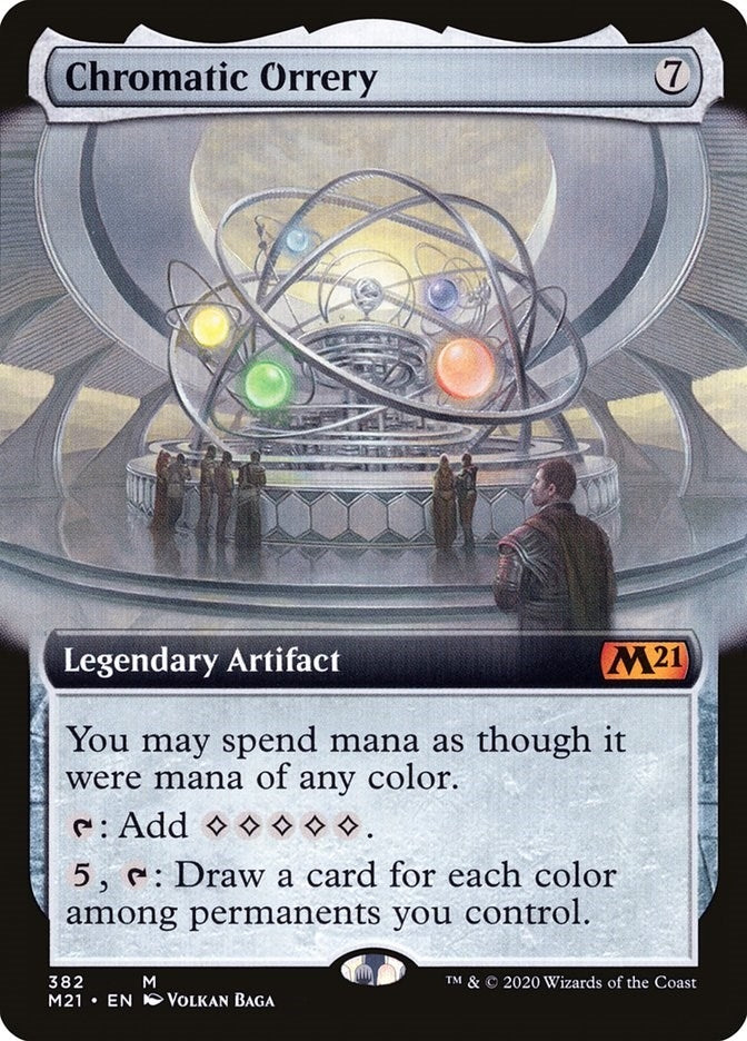 Chromatic Orrery (Extended Art) (382) [M21] - MTG Single