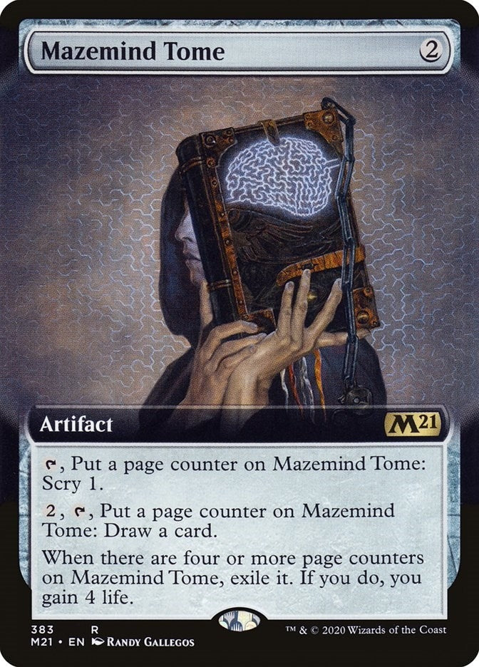 Mazemind Tome (Extended Art) (383) [M21] - MTG Single