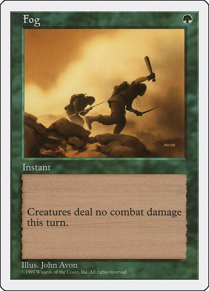 Fog [5ED] - MTG Single