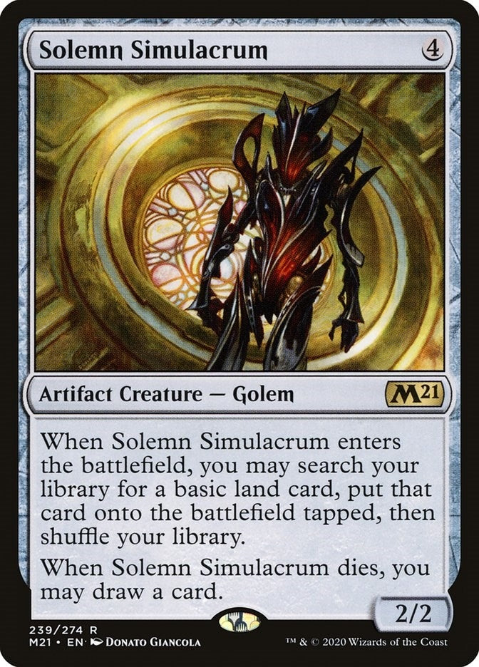 Solemn Simulacrum (239) [M21] - MTG Single