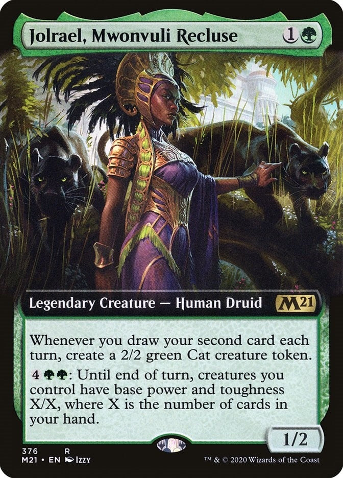 Jolrael Mwonvuli Recluse (Extended Art) (376) [M21] - MTG Single