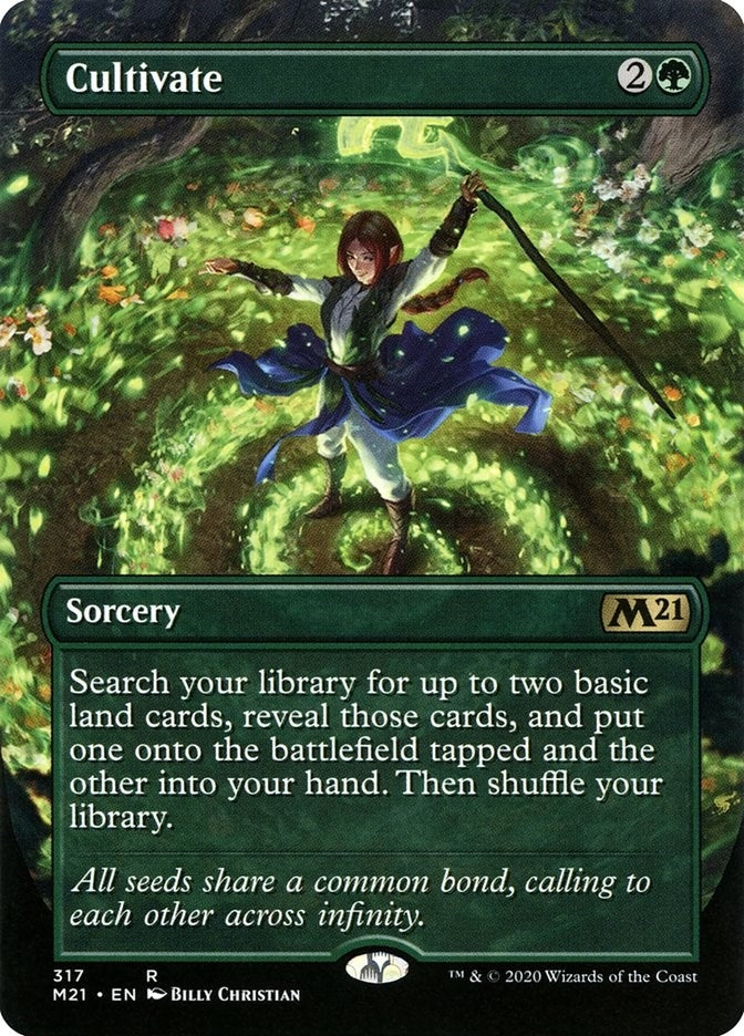 Cultivate (Alternate Art) (317) [M21] - MTG Single