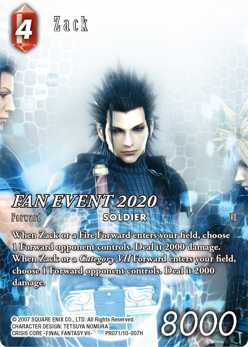 Zack - PR071/007H (71007) [PR] - Final Fantasy TCG Single