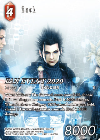 Zack - PR071/007H (71007) [PR] - Final Fantasy TCG Single