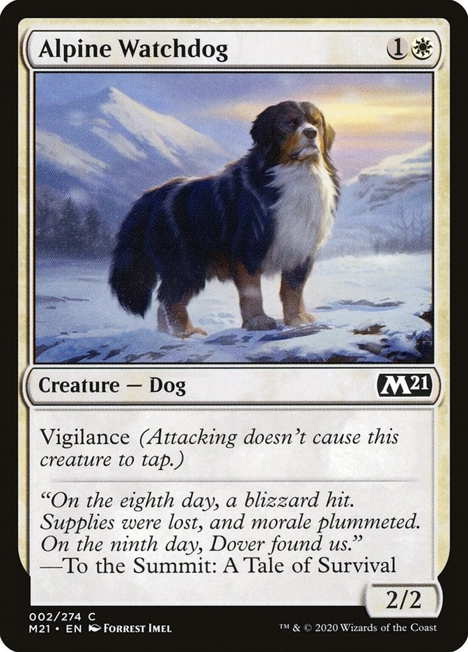 Alpine Watchdog (2) [M21] - MTG Single