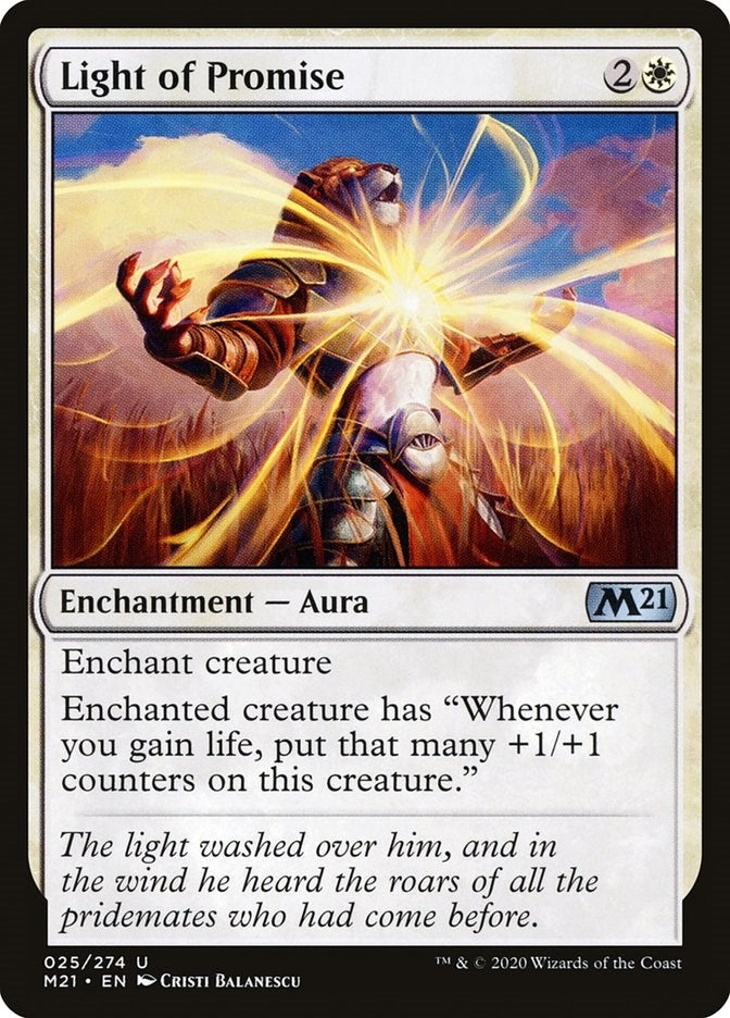Light of Promise (25) [M21] - MTG Single