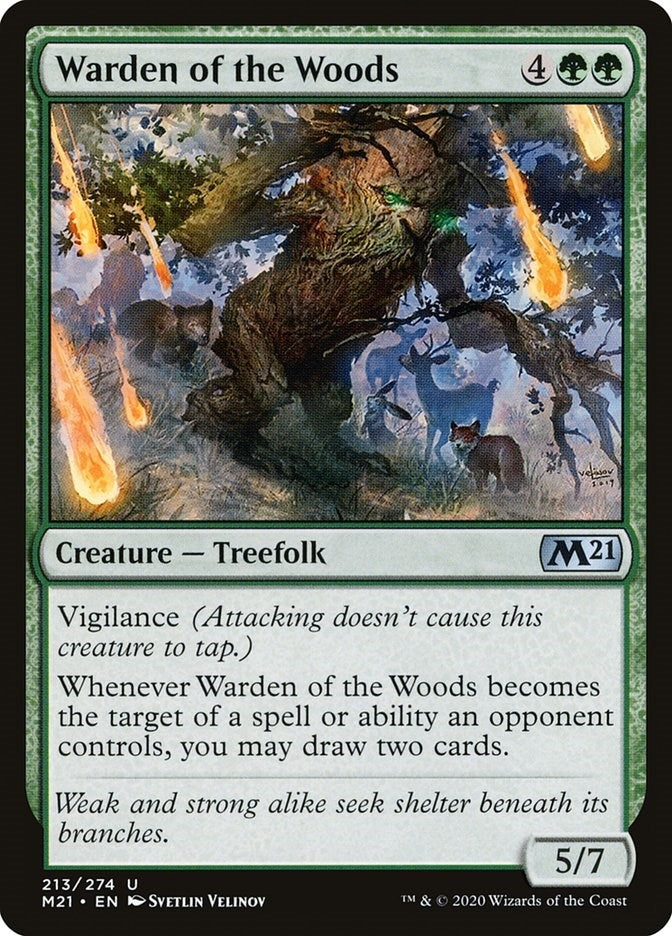 Warden of the Woods (213) [M21] - MTG Single