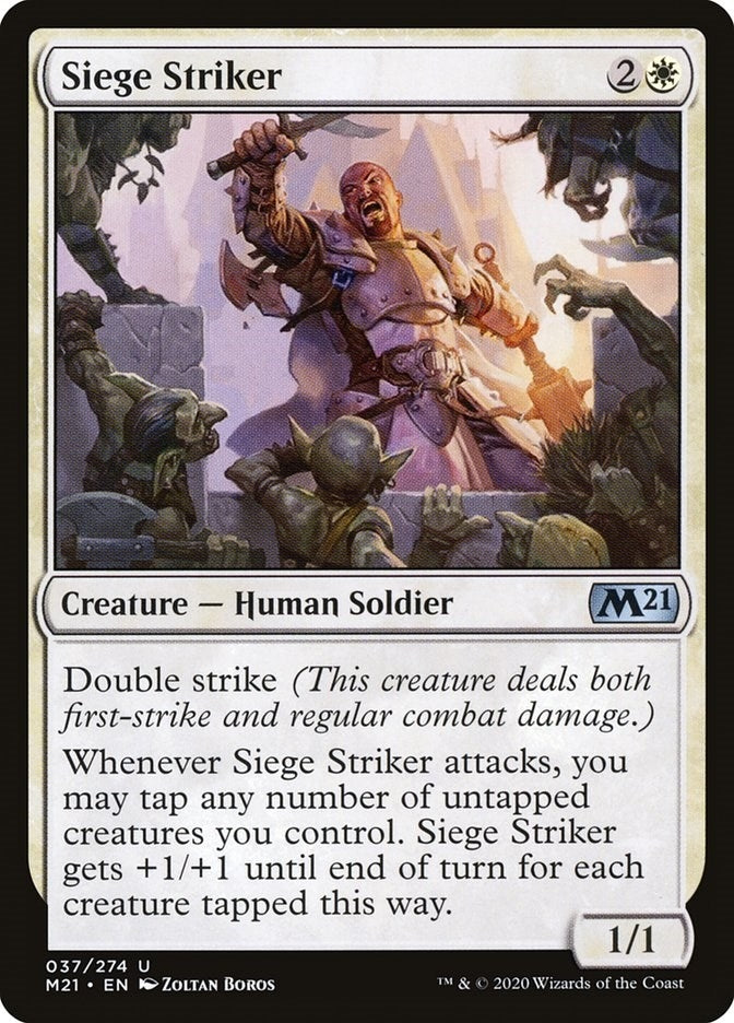 Siege Striker (37) [M21] - MTG Single
