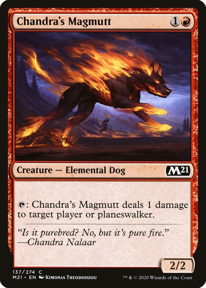 Chandra’s Magmutt (137) [M21] - MTG Single