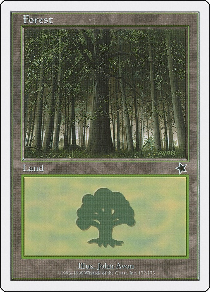 Forest (172) (172) [S99] - MTG Single
