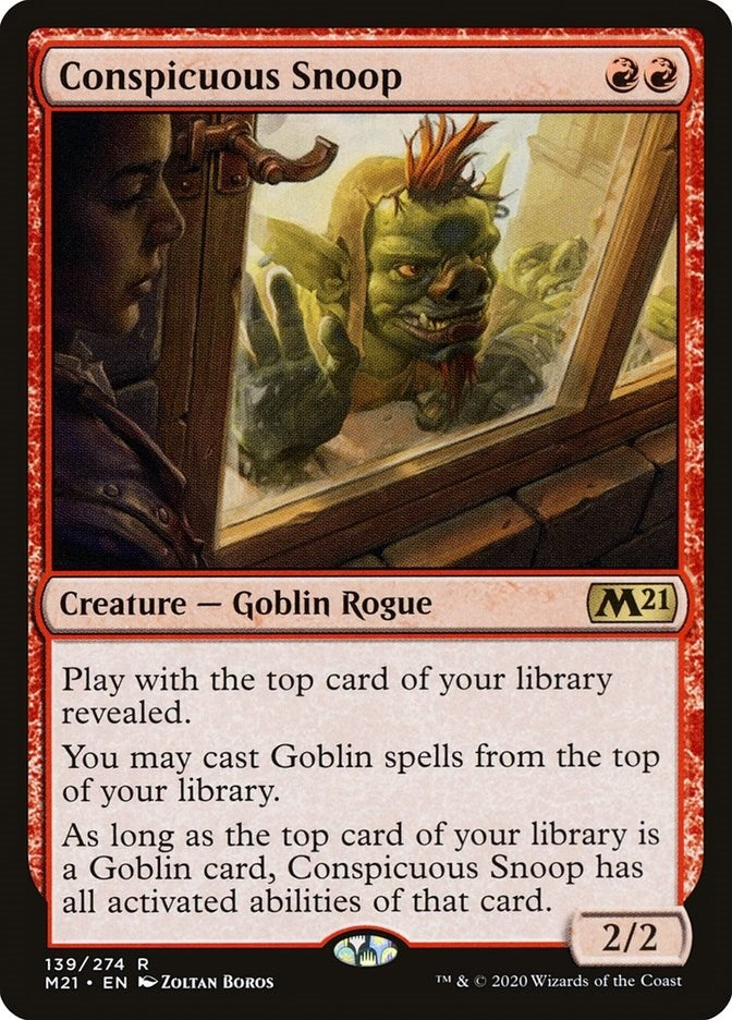 Conspicuous Snoop (139) [M21] - MTG Single