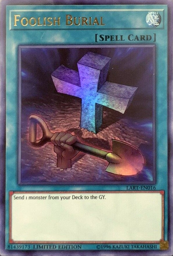 Foolish Burial (16) (LART) - YuGiOh Single