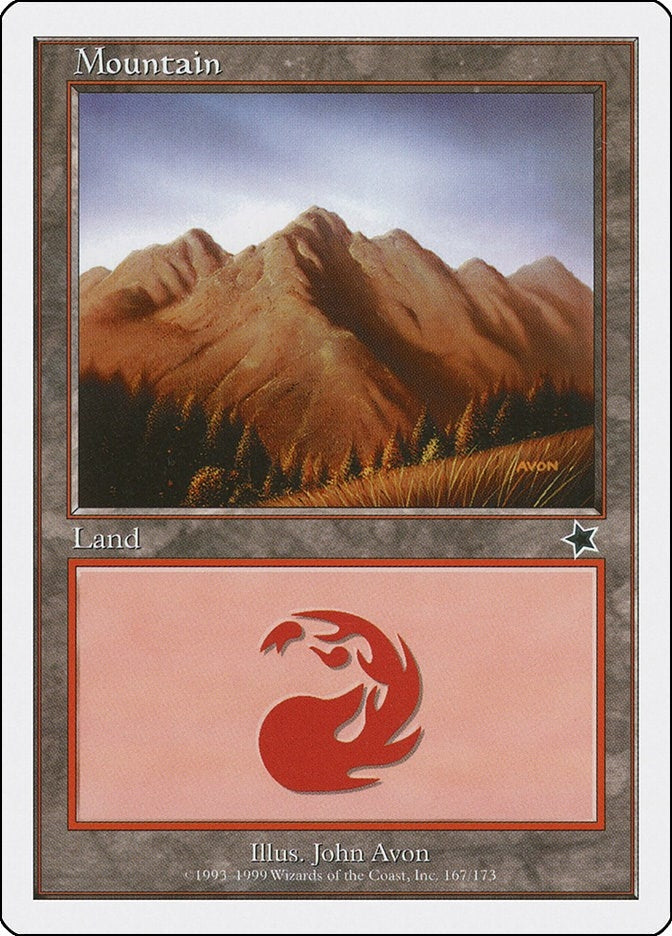 Mountain (167) (167) [S99] - MTG Single