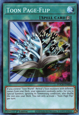 Toon Page-Flip (CR) (4) (TOCH) - YuGiOh Single