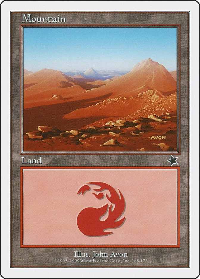 Mountain (168) (168) [S99] - MTG Single